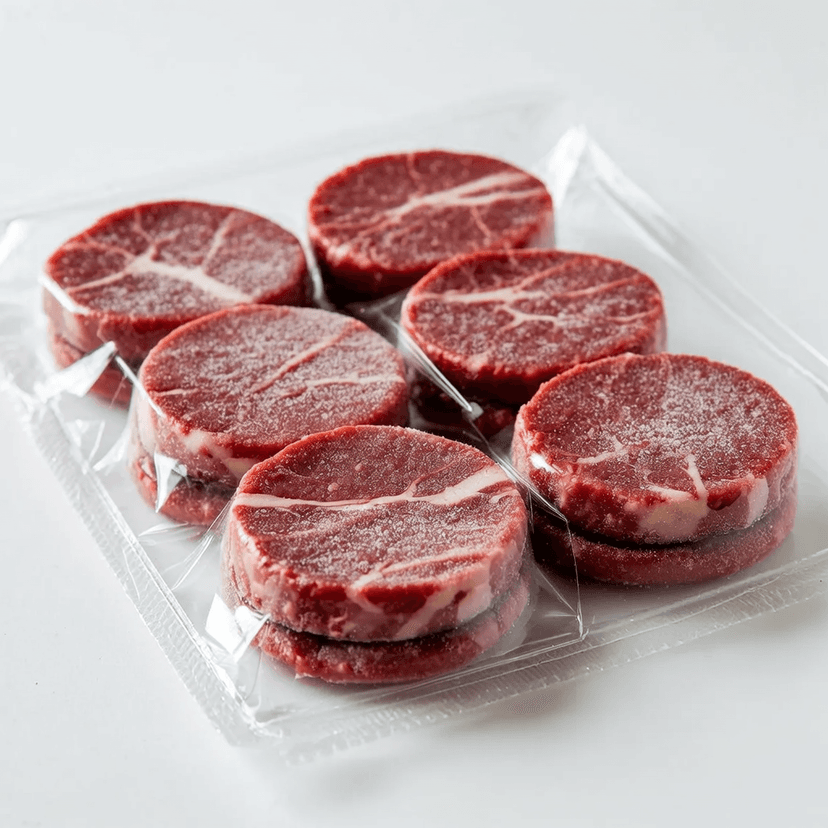 Frozen Beef Burgers Pack of 8 - 2