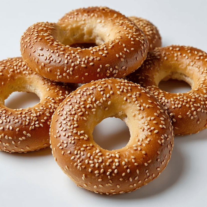 Sesame Bread Rings Pack of 6 - 2